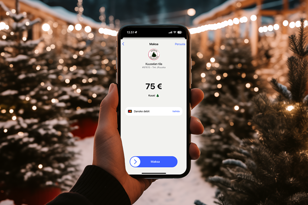 Maksa joulukuusi MobilePaylla