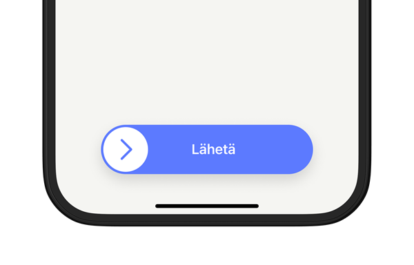 MobilePay swipe in Finnish