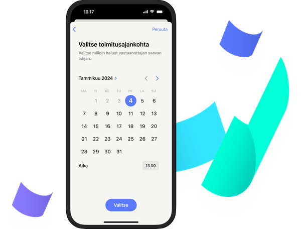 Ajasta lahja MobilePay sovelluksesta