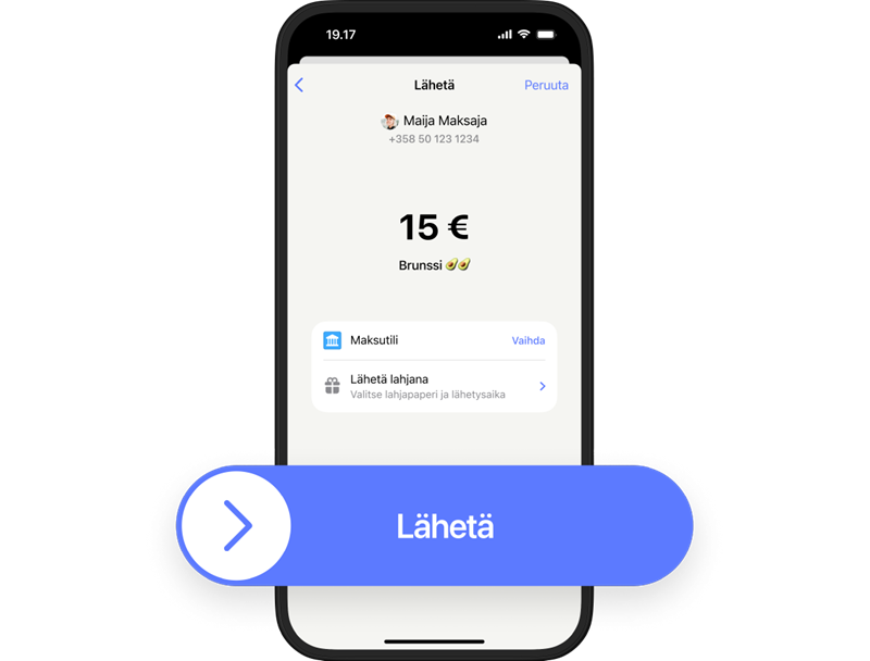 Lähetä rahaa MobilePaylla