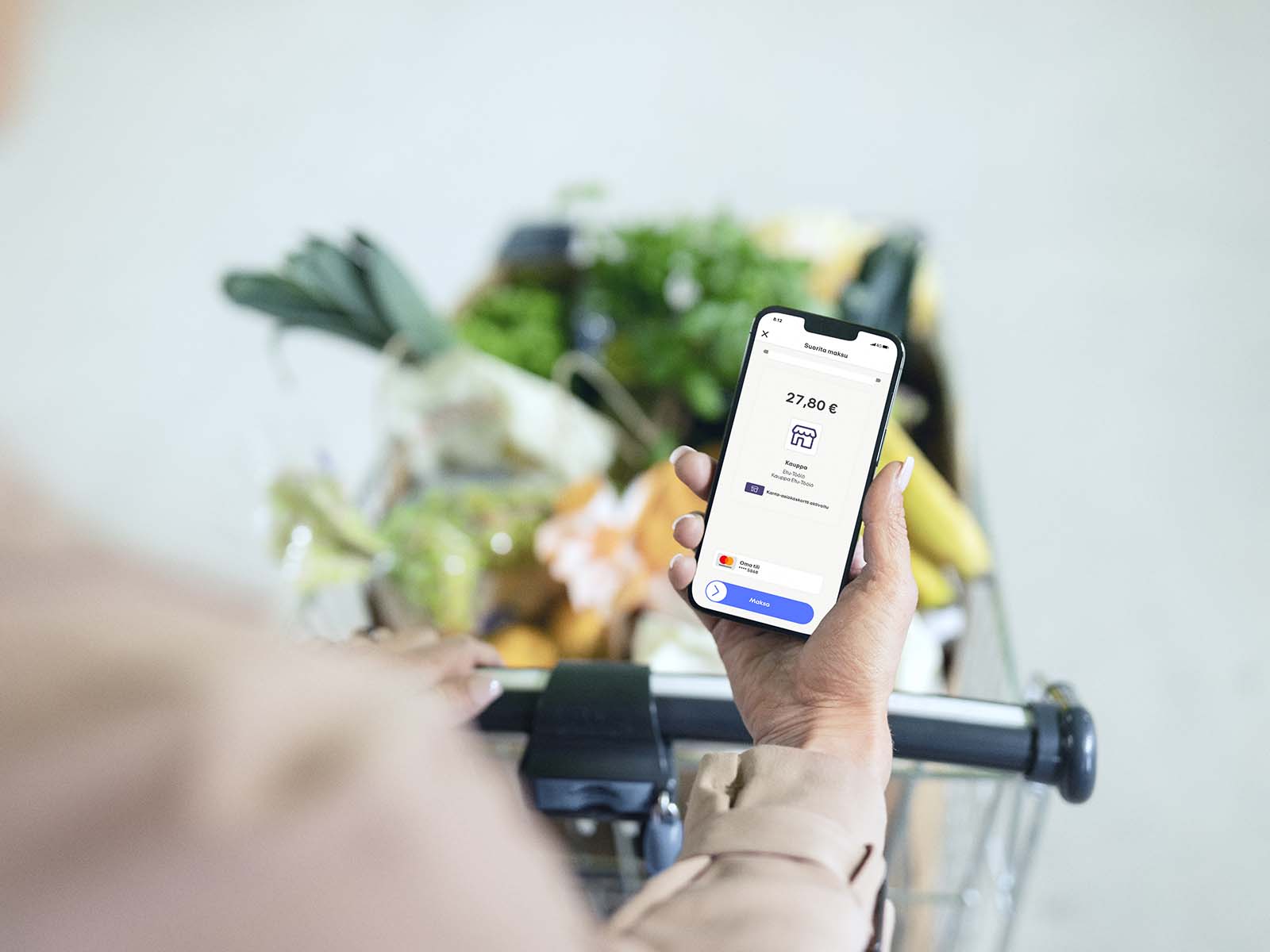 Maksaminen MobilePayn kassaintegroidulla QR-koodilla