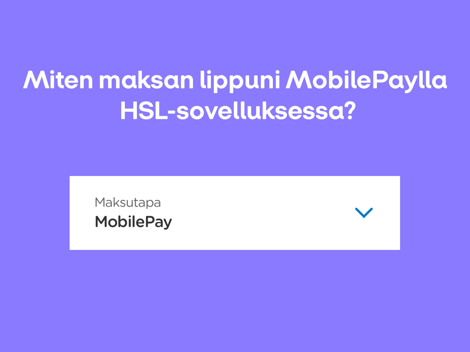 HSL ja MobilePay 