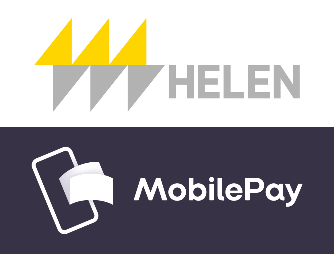 MobilePayn ja Helenin logot
